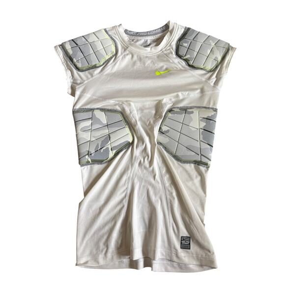 Mens Nike Pro Combat Hyperstrong Football Dri Fit Padded Compression Size Large - Picture 1 of 5